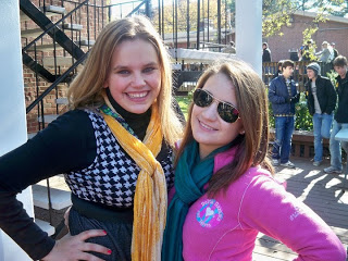 College girls tailgating